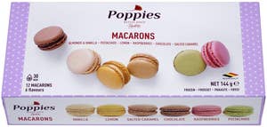 Poppies Makroner 12stk