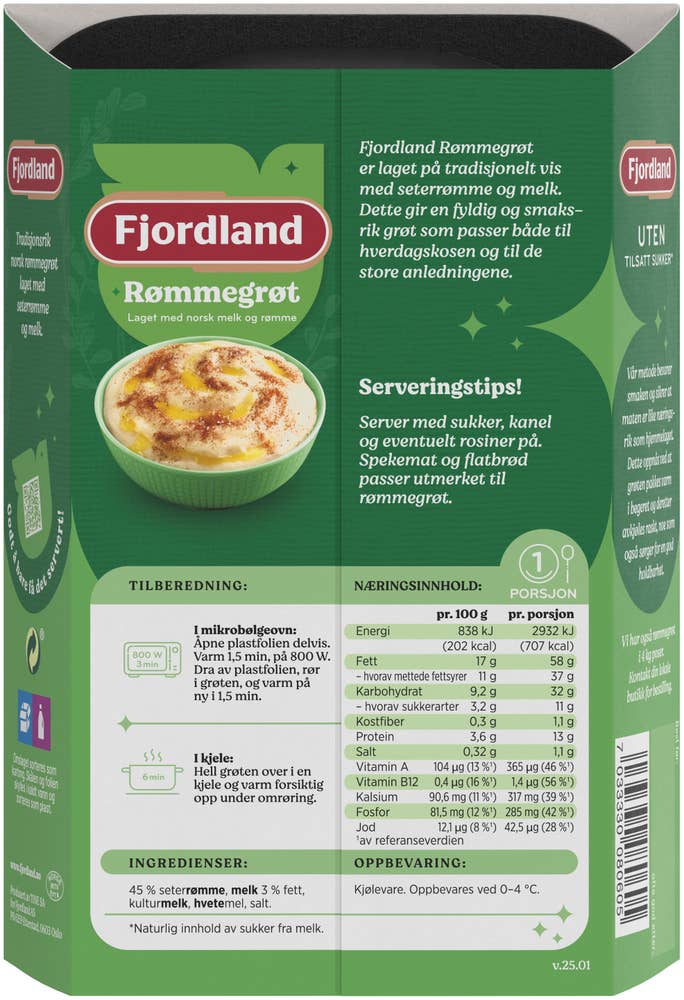 Fjordland Rømmegrøt