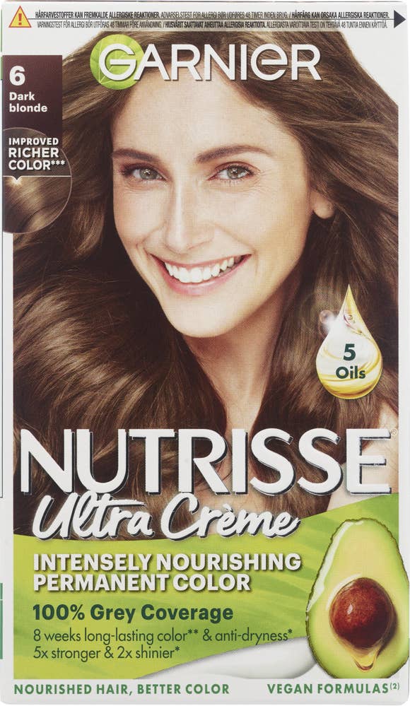 Garnier Nutrisse mørkblond 6.0