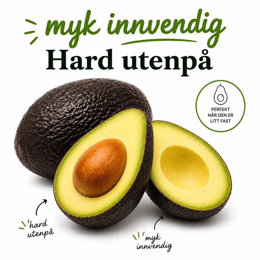 Avokado modnet Colombia/ Peru/ SørAfrika