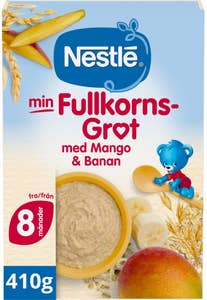 Nestlé Min Fullkornsgrøt Mango og banan Fra 8 mnd
