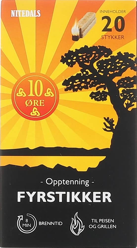 Nitedals Små Opptenningsfyrstikker