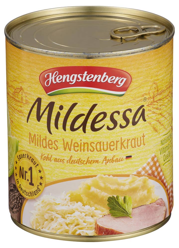 Hengstenberg Tysk Surkål Sauerkraut