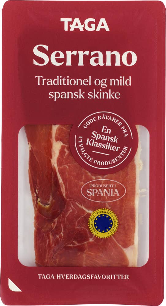 Taga Classic Serrano skinke Skivet