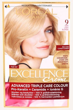L'Oreal Excellence 9 Meget Lys Blond