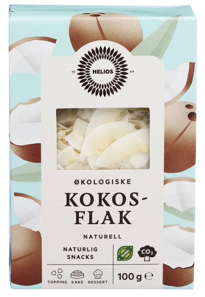 Helios Kokosflak Økologisk