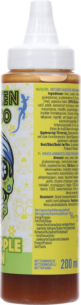 Broken Taco Pineapple rain salsa