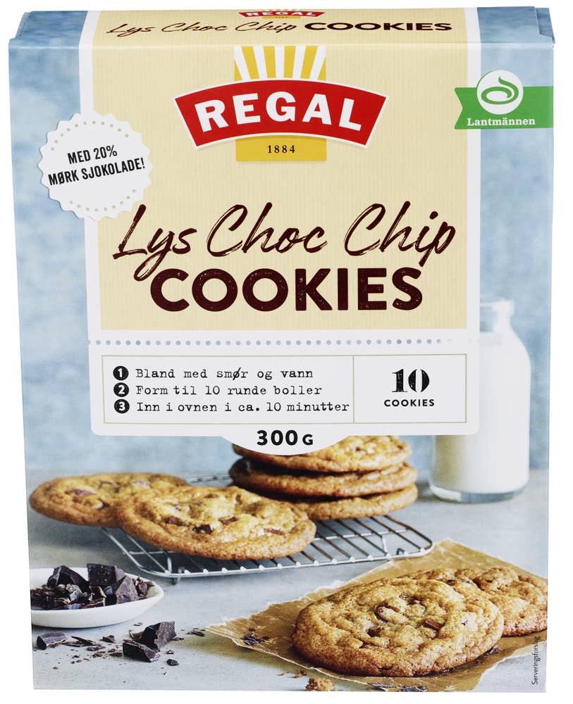 REGAL Lys Choc Chip Cookies