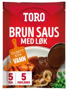 Toro Brun saus med løk