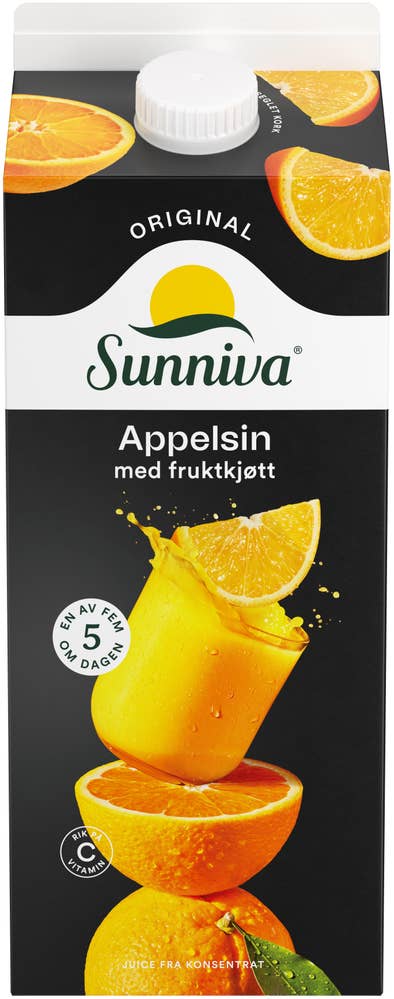 TINE Original Appelsinjuice Med Fruktkjøtt
