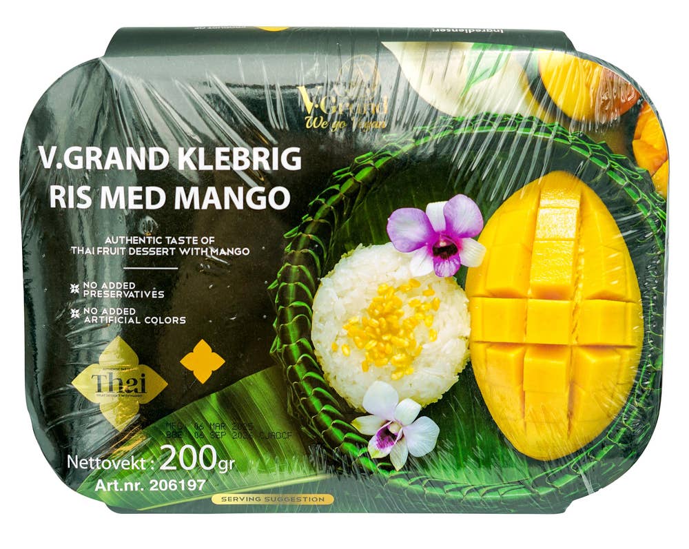 V.GRAND Sticky rice with mango