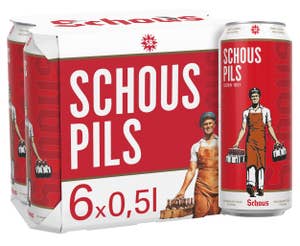 Schous Pilsner 6 x 0,5l