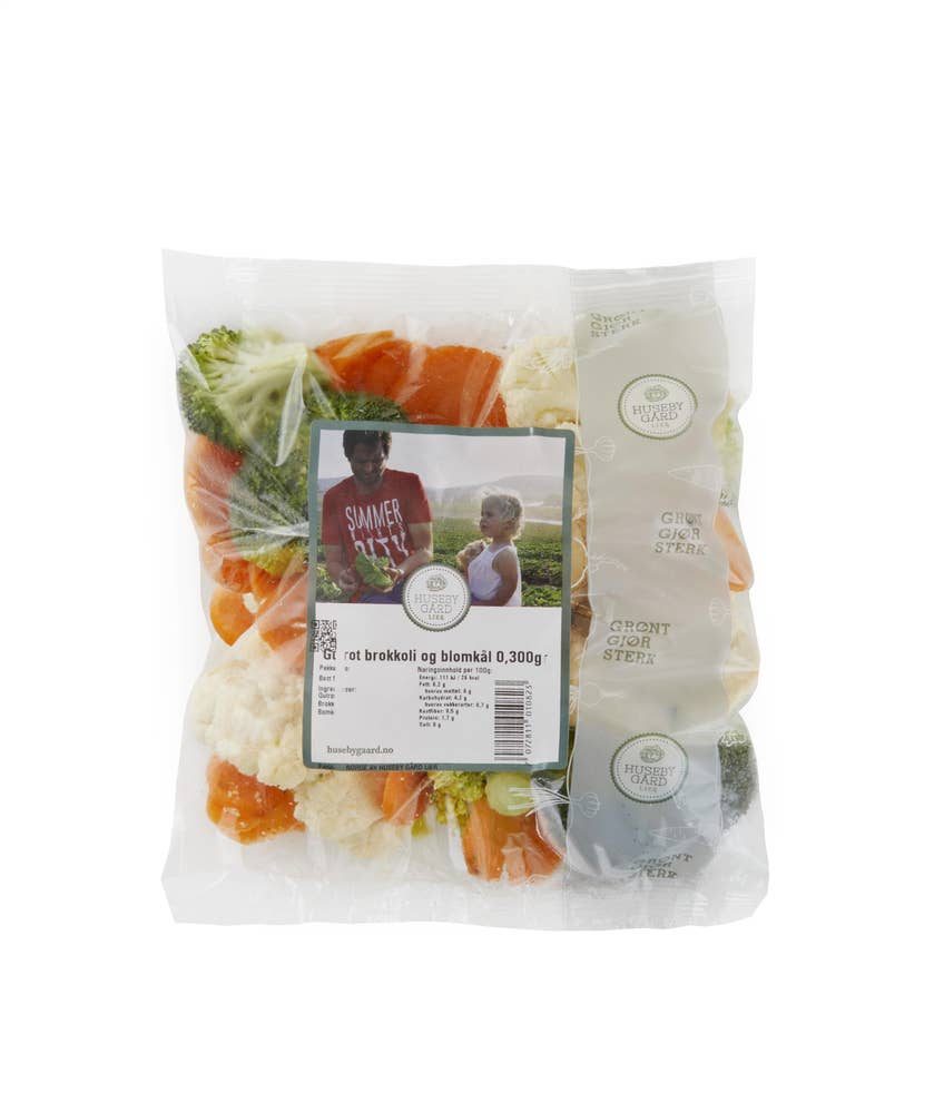 KUTTA hverdagsmiks Gulrot, brokkoli og blomkål