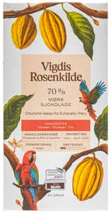 Vigdis Rosenkilde Echarate Mørk Sjokolade 70%