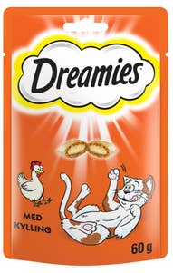 Dreamies Kattesnacks med kylling