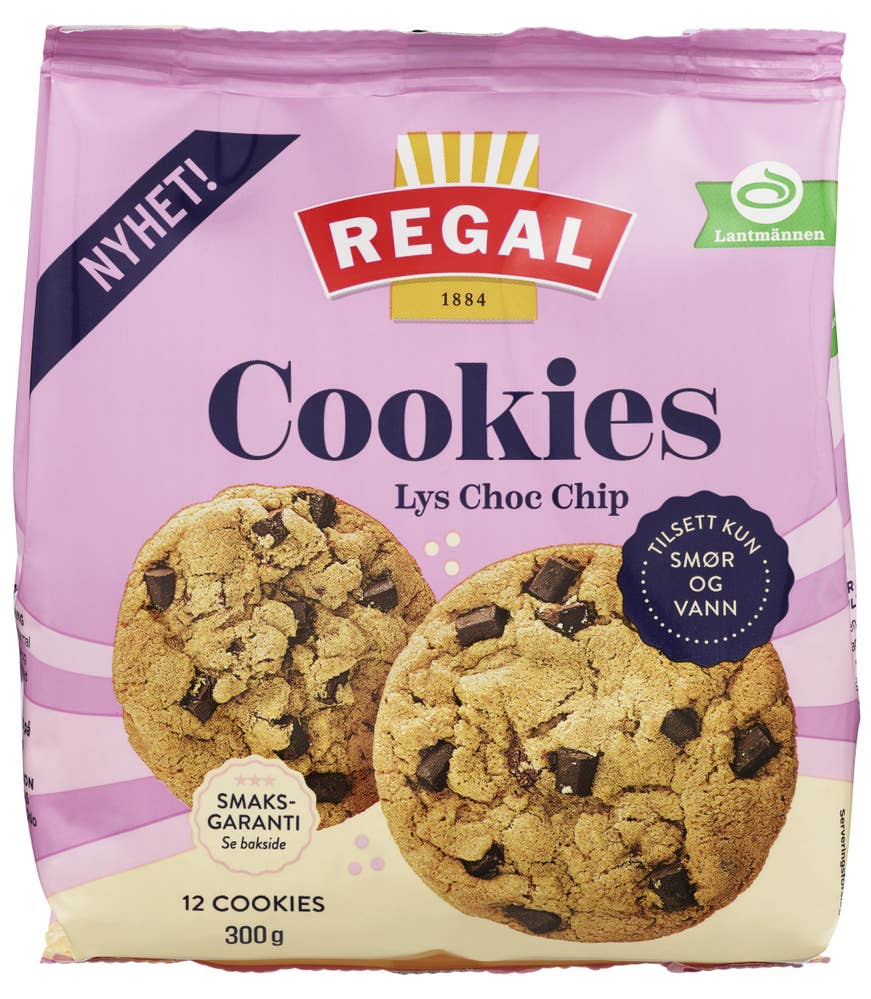 Regal Cookies Lys Choc Chip