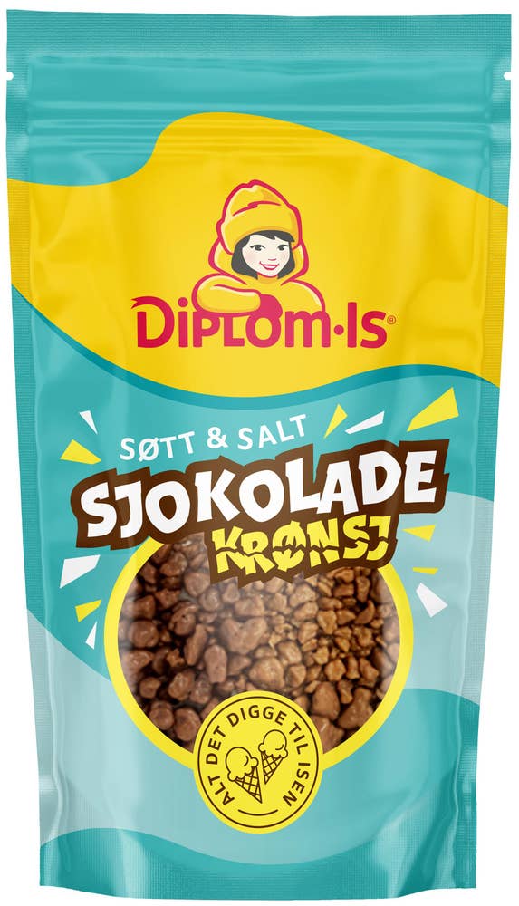 Diplom-is Sjokoladekrønsj