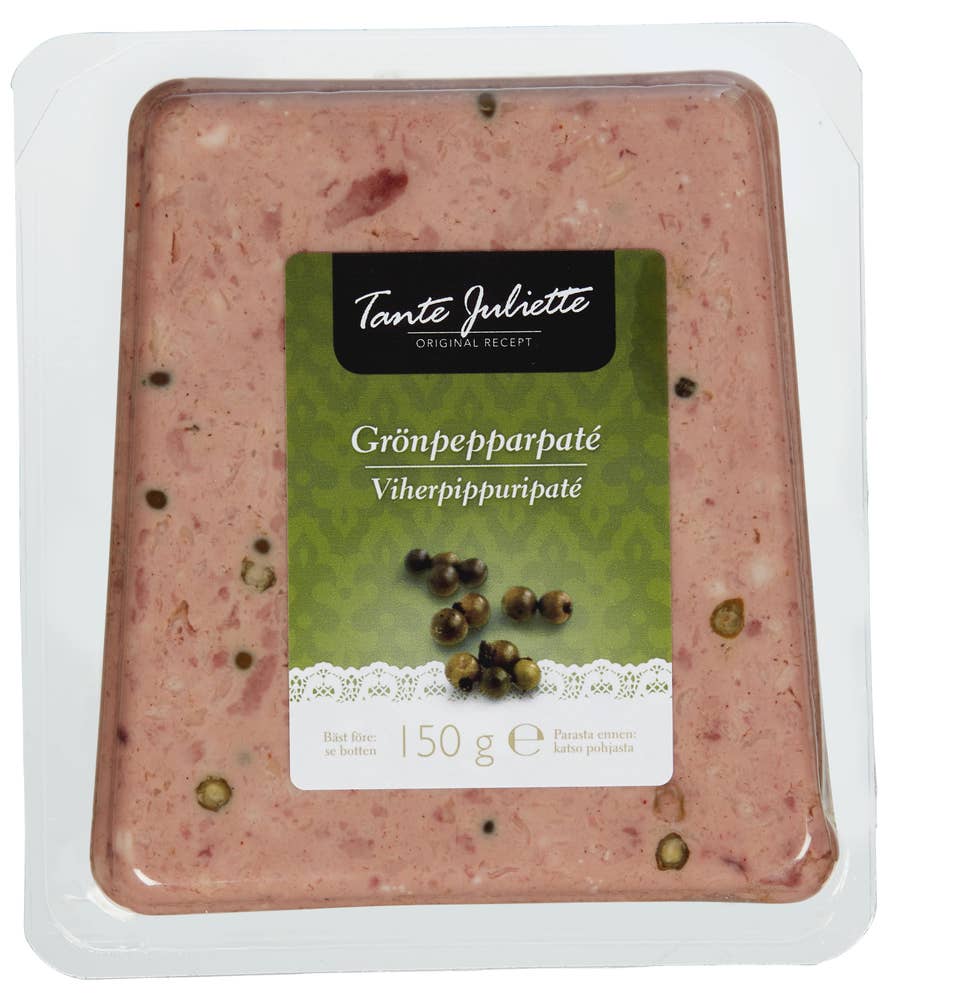 Tante Juliette Grønn pepperpatè