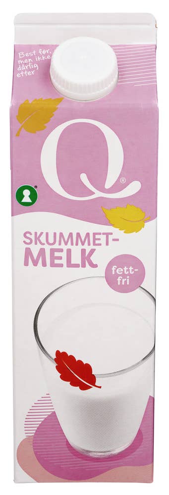 Q Melk Skummet 0,1%