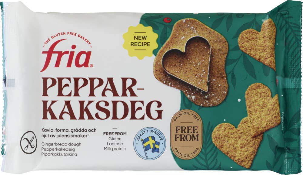 Fria Glutenfri pepperkakedeig