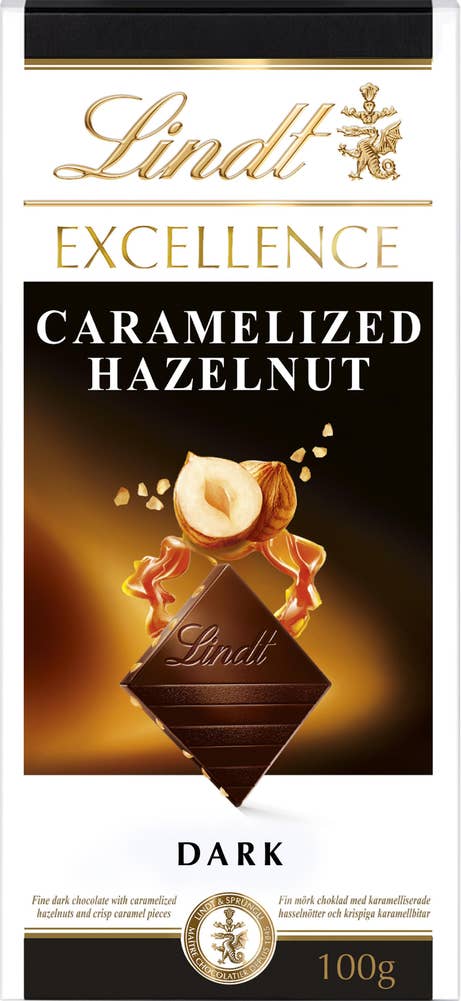 Lindt Excellence caramelized hazelnut