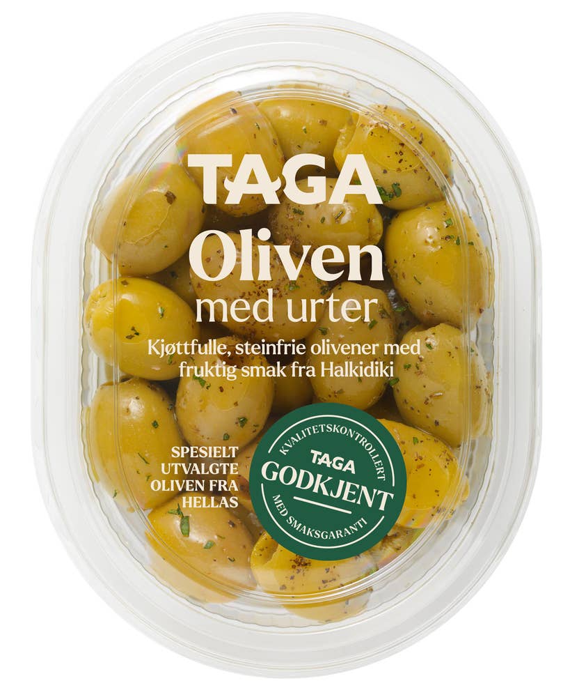 Oliven med urter Greske, 130 g