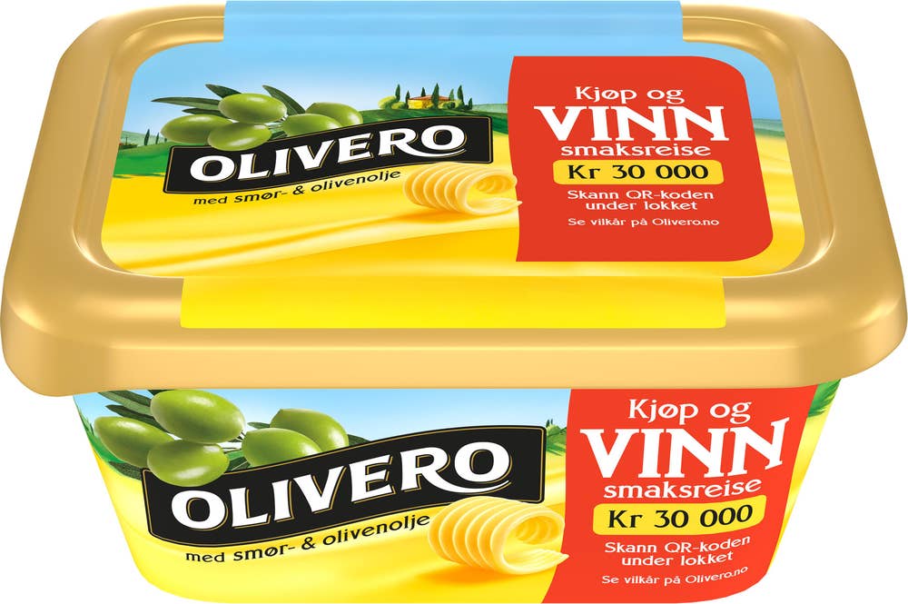 Olivero smør og olivenolje