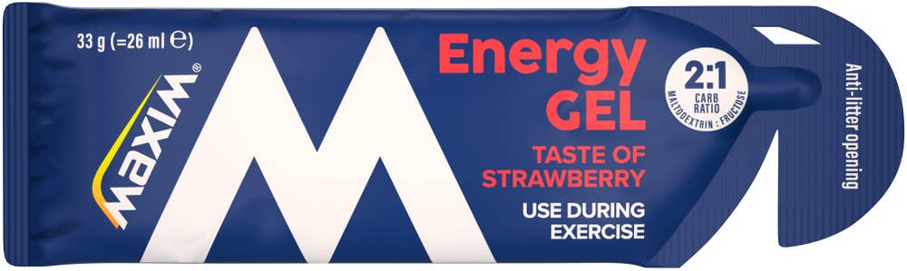 Maxim Instant Energy gel Jordbærsmak