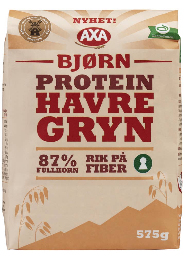 AXA Havregryn protein