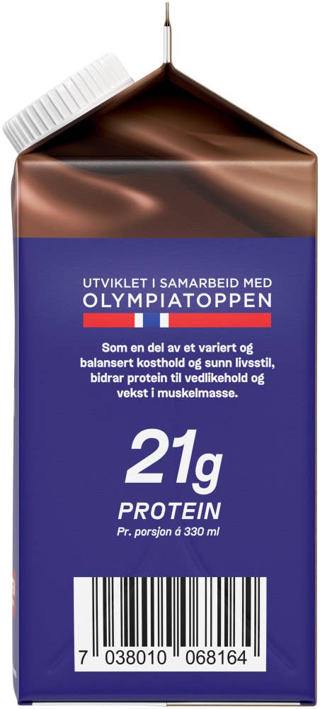 TINE YT proteinmelk Kakao