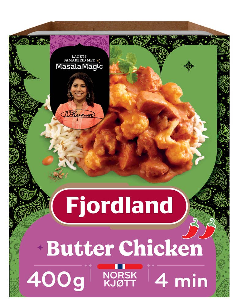 Fjordland Masalamagic Butter Chicken Med krydret basmatiris