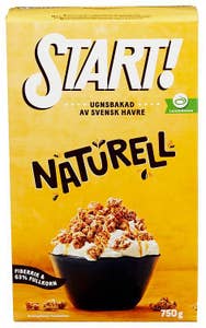 Start! Naturell frokostblanding Svensk havre