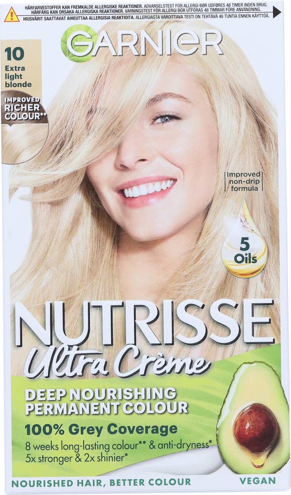 Garnier Nutrisse Extra lys blond 10