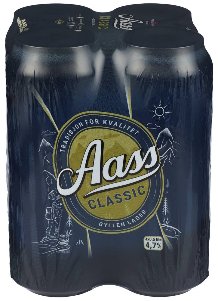 Aass Bryggeri Aass Classic 4 x 0,5L