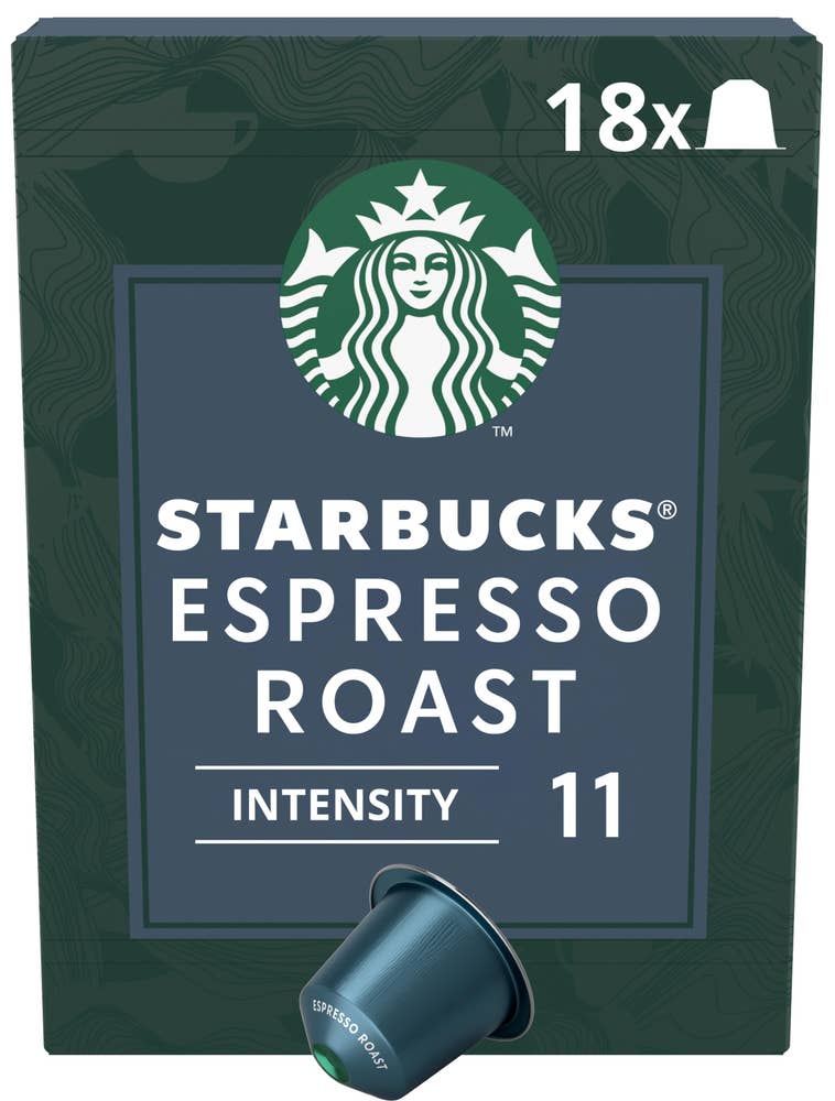 Starbucks Espresso Roast multipack 18 kapsler, intensitet 11