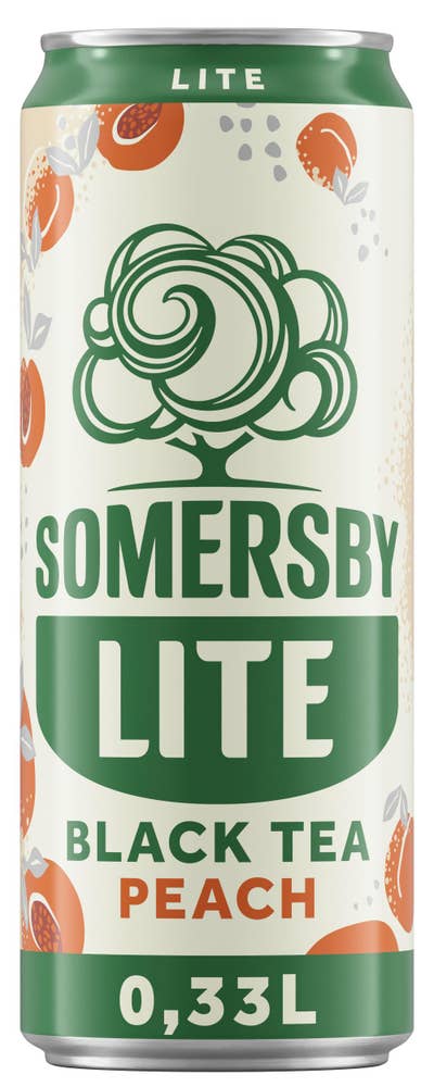 Somersby Lite Black tea peach