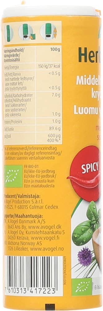Vogel Herbamare urtesalt spicy