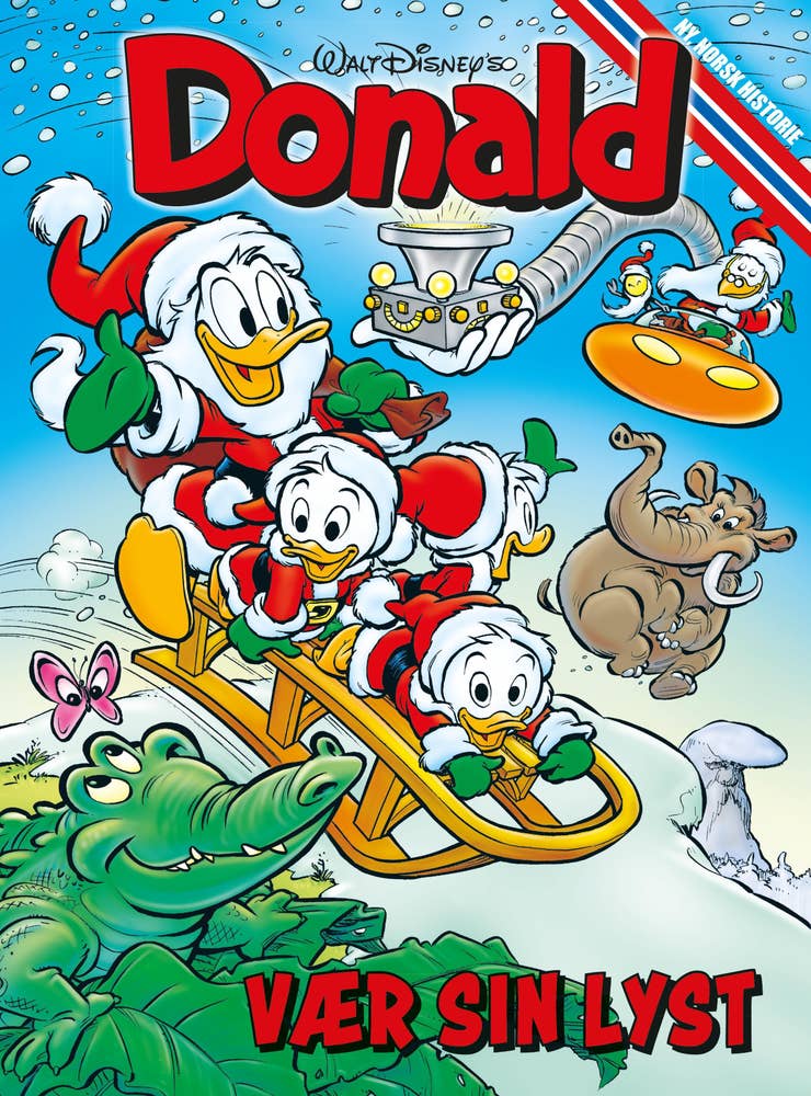 Bladcentralen Donald julehefte Julen 2025