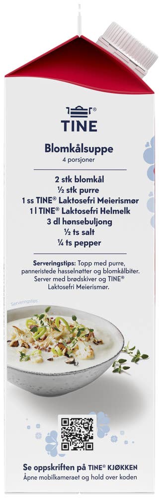 Tine Laktosefri Helmelk