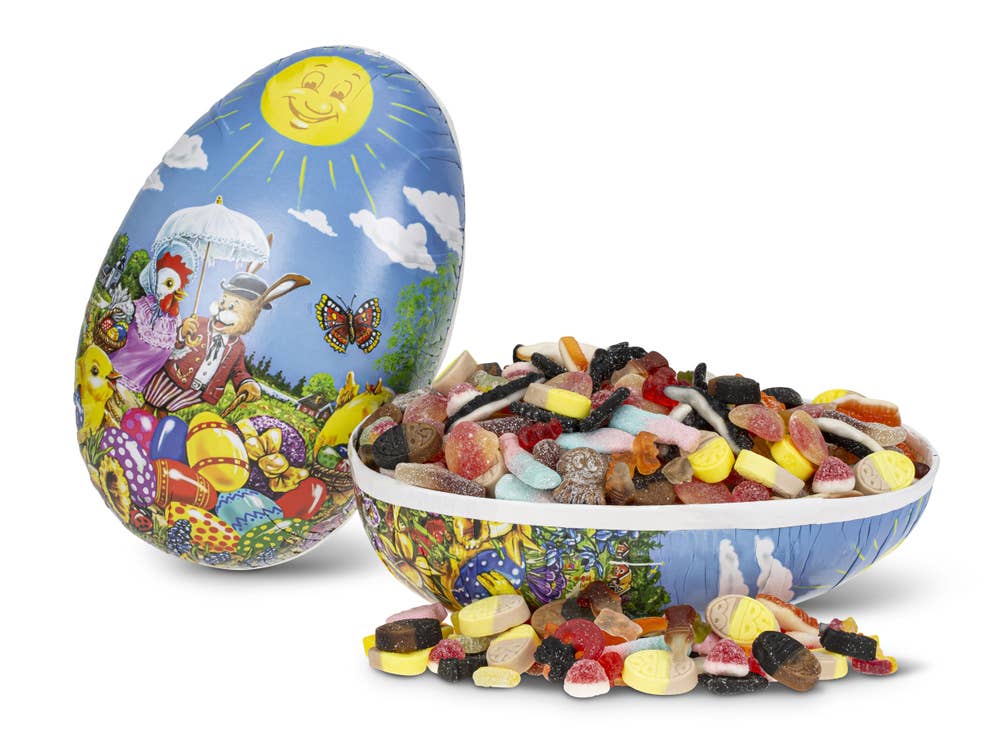 Smaksgaver AS Påskeegg 30cm med smågodt