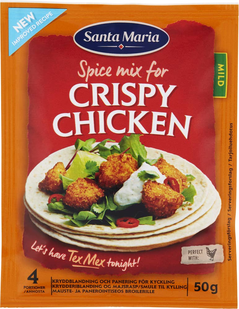 Santa Maria Crispy Chicken Spice Mix