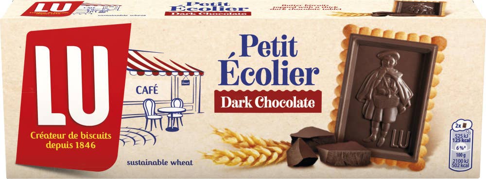LU Kjeks Petit Écolier Dark Med mørk sjokolade
