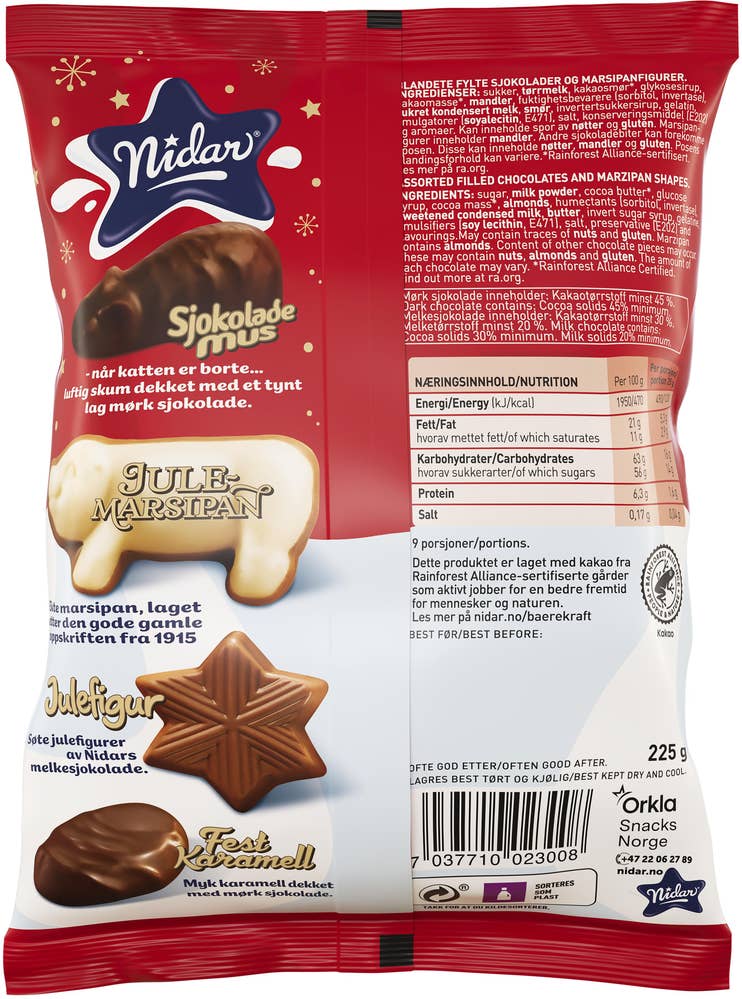 Nidar Julefavoritter