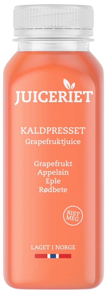 Juiceriet Kaldpresset Grapefruktjuice Grapefrukt, Appelsin, Eple og Rødbete