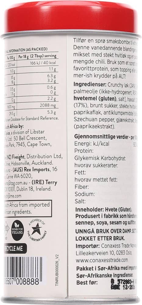 Cape Herb&Spice Chilli Crunch Rub