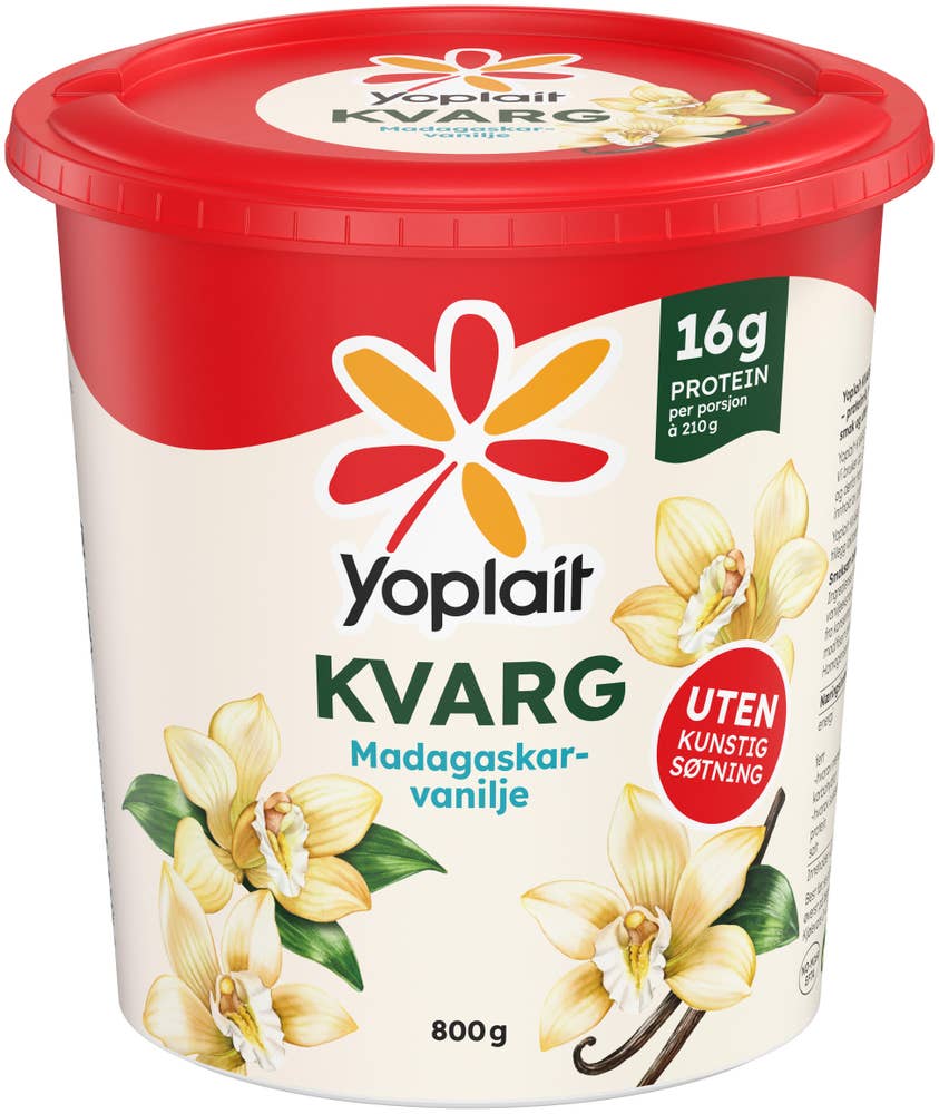 Yoplait KVARG Madagaskar-vanilje