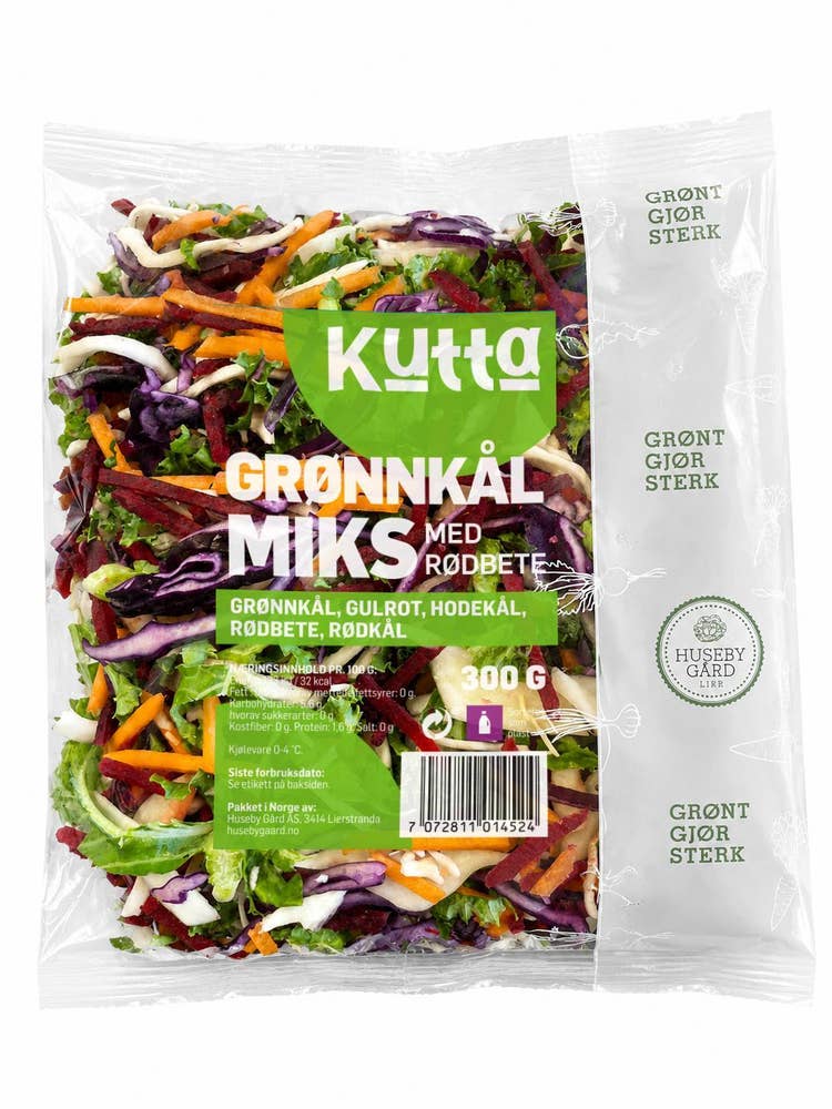 Grønnkålmiks Vasket, Norge