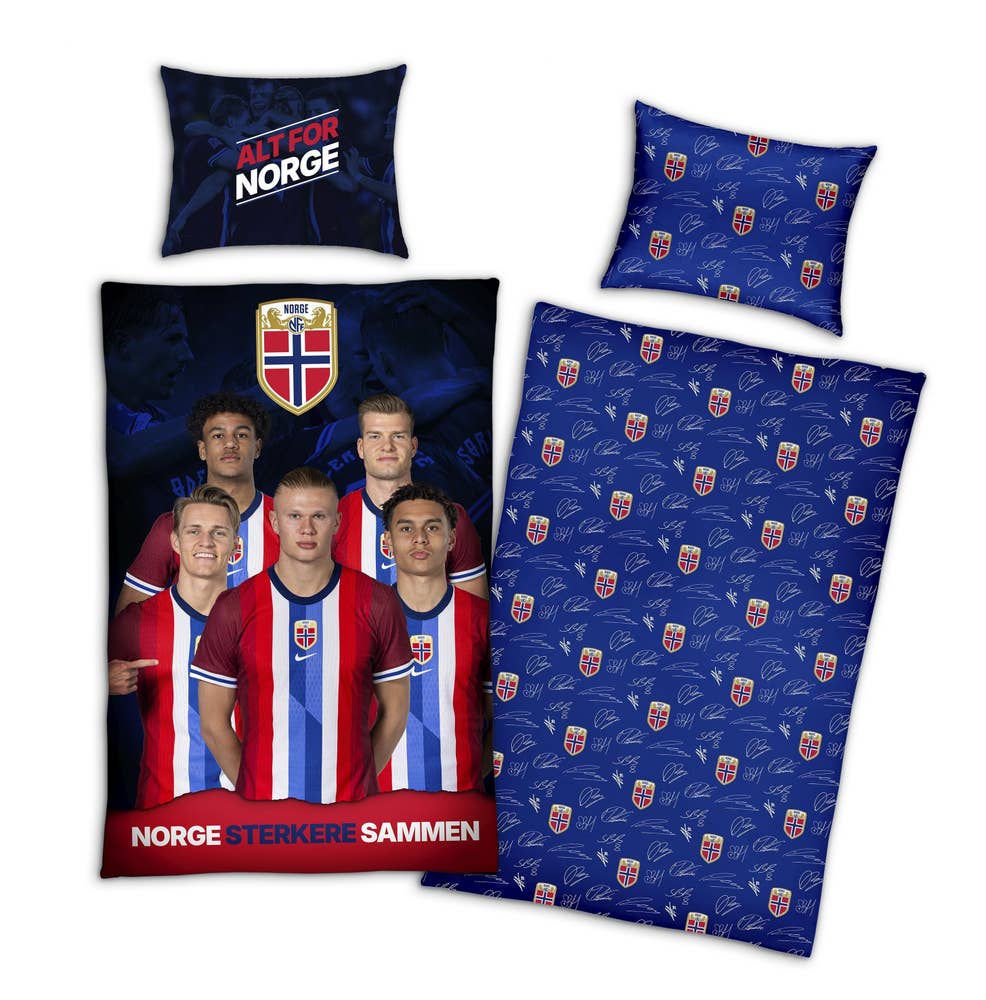 Magic Store NFF Sengesett 140x20 / 50x70cm