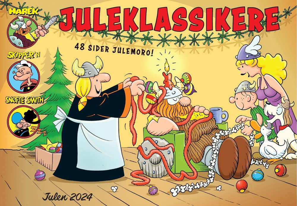 Egmont Juleklassikere: Hårek, Snøfte Smith & Skipper'n