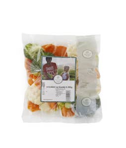 Huseby Gaard KUTTA hverdagsmiks Gulrot, brokkoli og blomkål